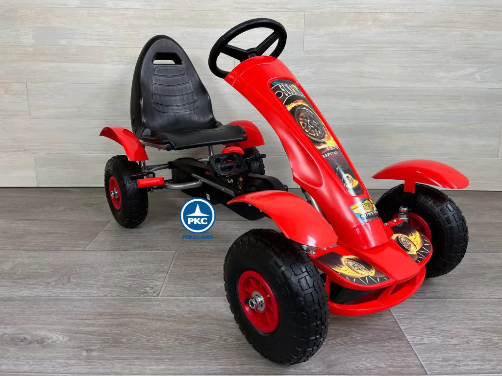 KART A PEDALES F618 ROJO
