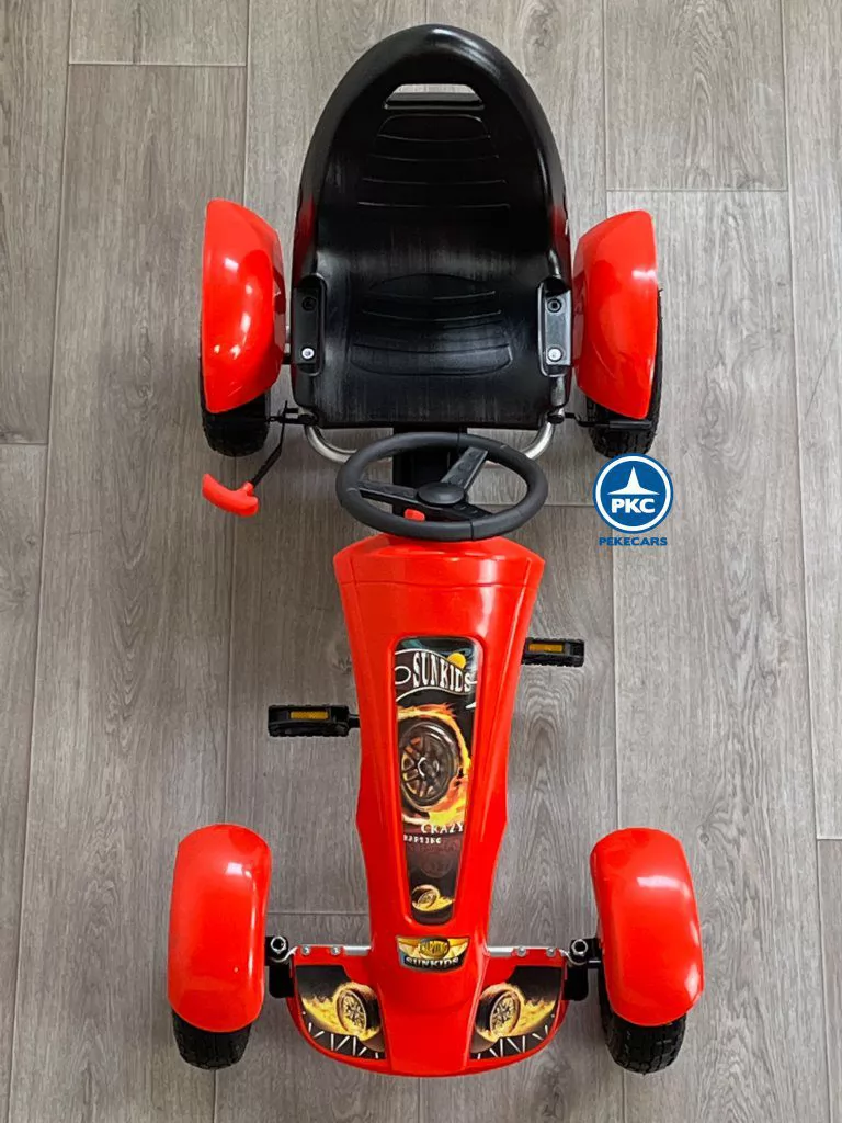 KART A PEDALES F618 ROJO