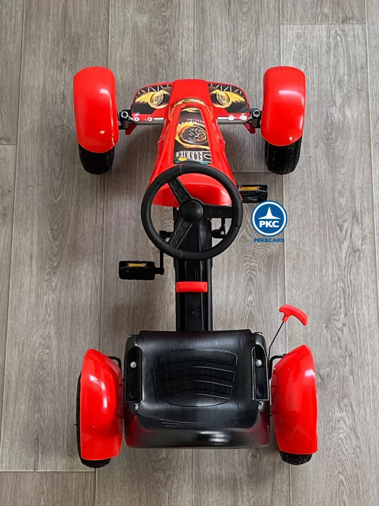 KART A PEDALES F618 ROJO