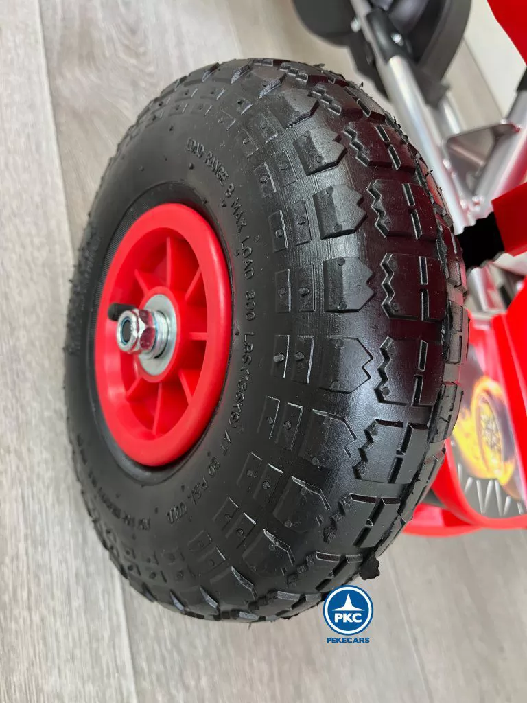 KART A PEDALES F618 ROJO