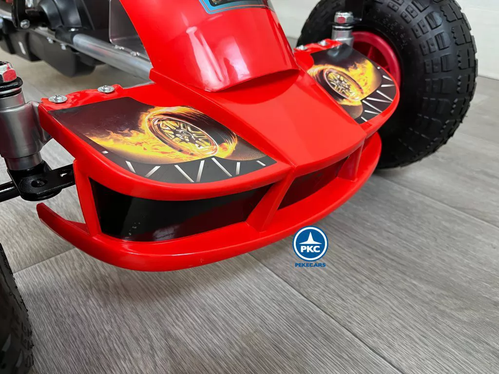 KART A PEDALES F618 ROJO
