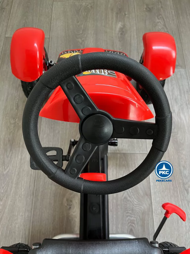KART A PEDALES F618 ROJO
