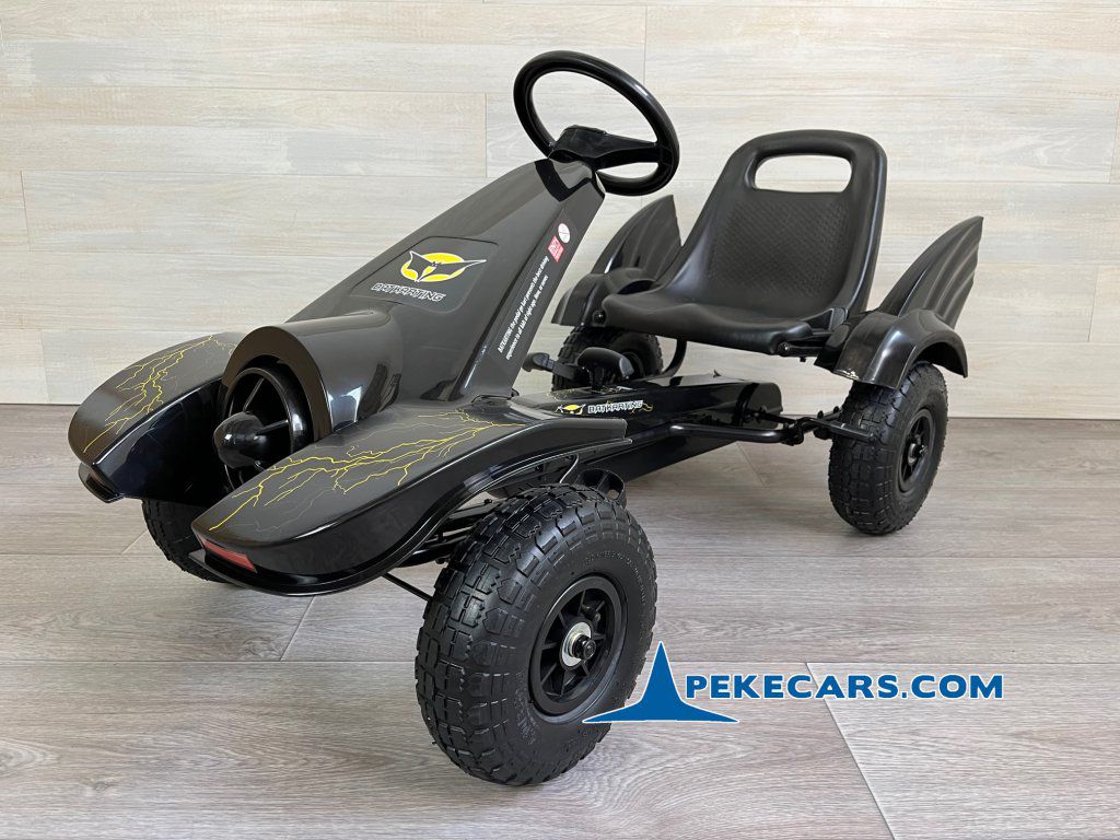 Kart a Pedales Hombre Murciélago Negro