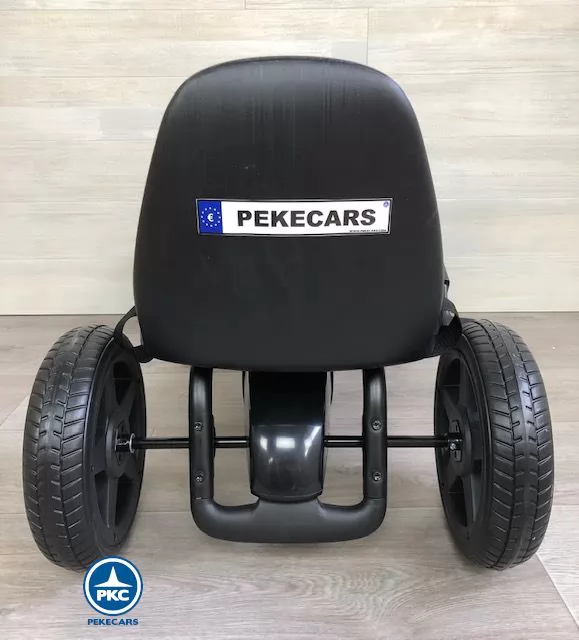 Kart a pedales Mercedes Negro parte trasera