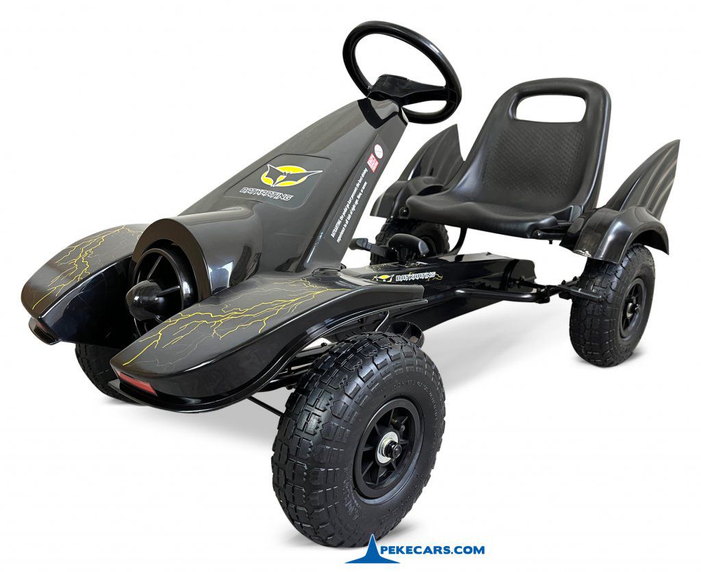 Kart a Pedales Hombre Murciélago Negro