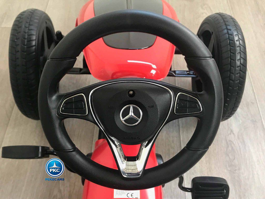 Kart a pedales Mercedes Rojo