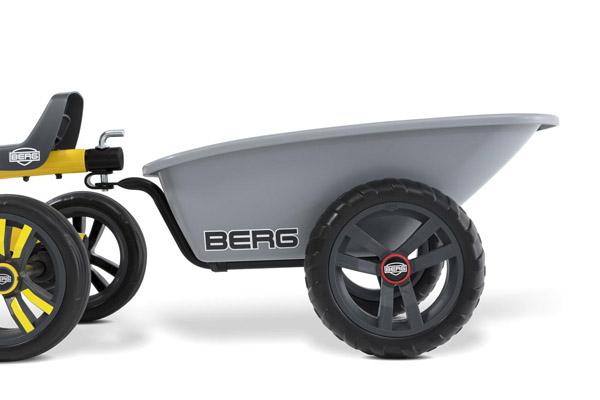 BERG TRAILER S PARA KARTS BUZZY - vista remolque acoplado