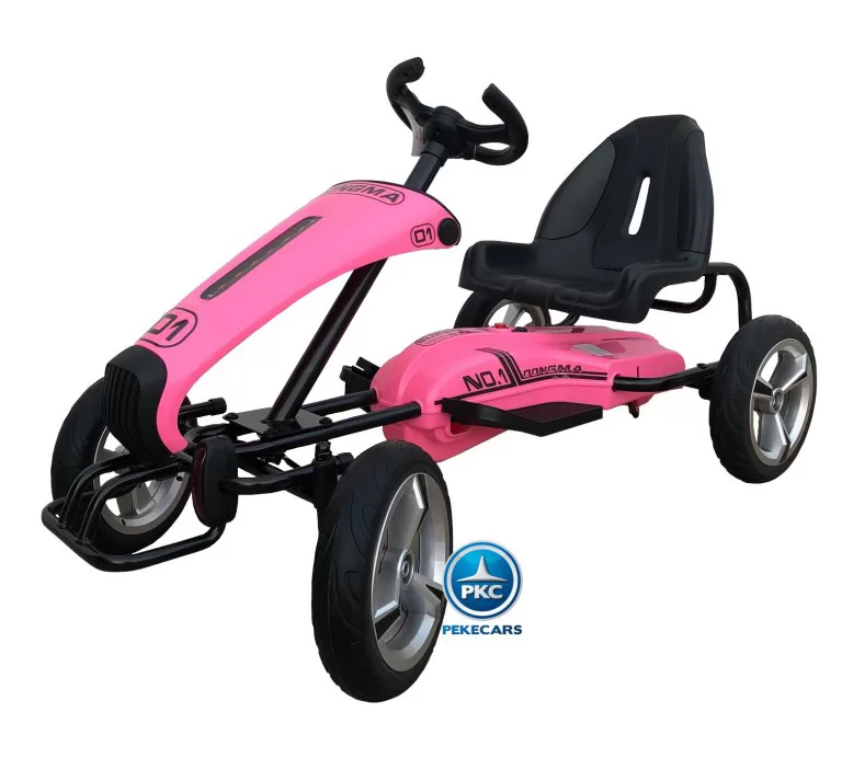 Kart electrico dongma rosa