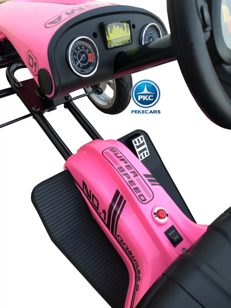Kart electrico dongma rosa