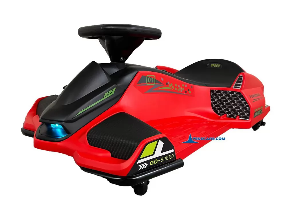 Drift Kart de derrapes GO-SPEED 24V rojo