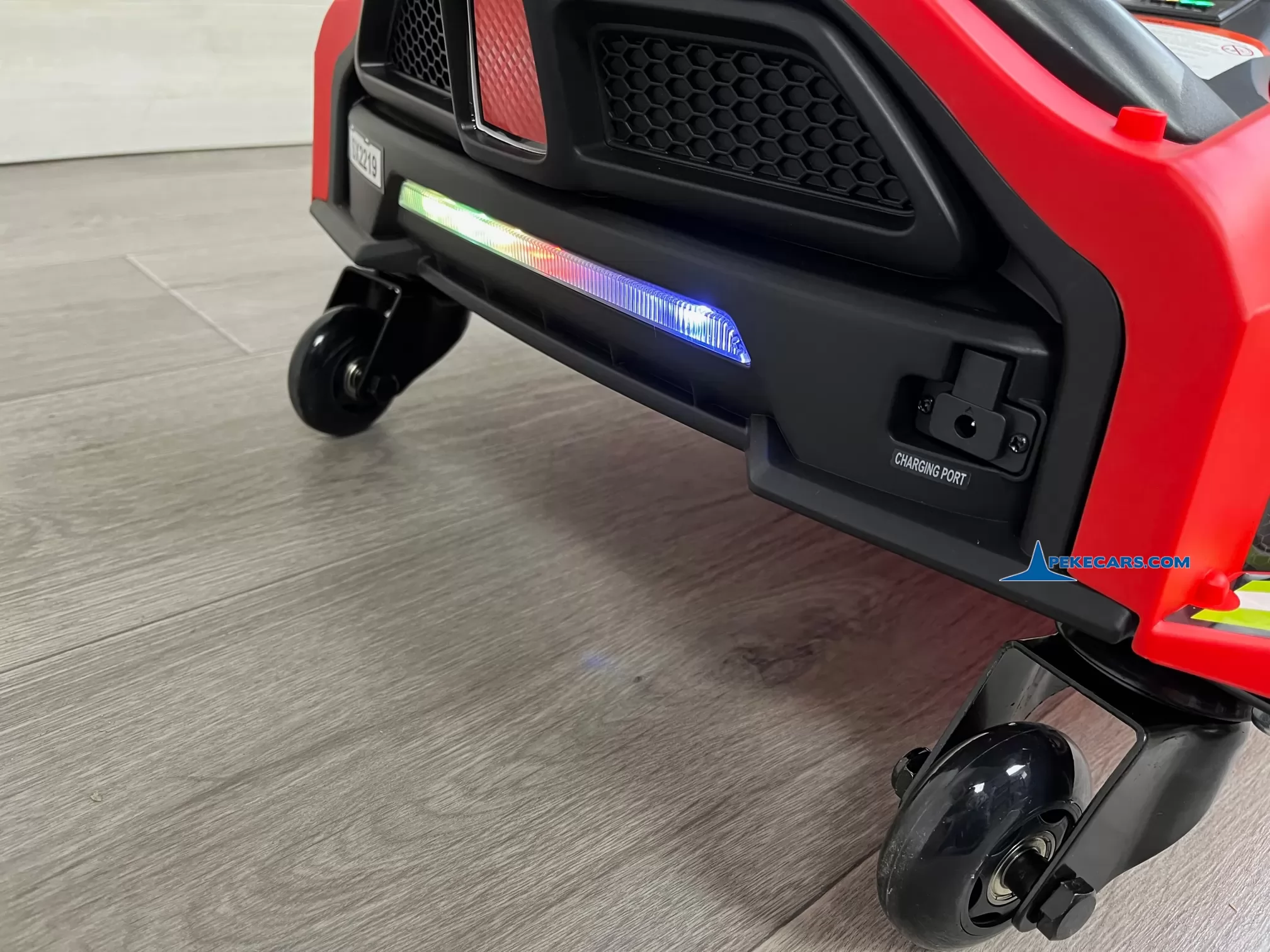 Drift Kart de derrapes GO-SPEED 24V rojo detalle trasero