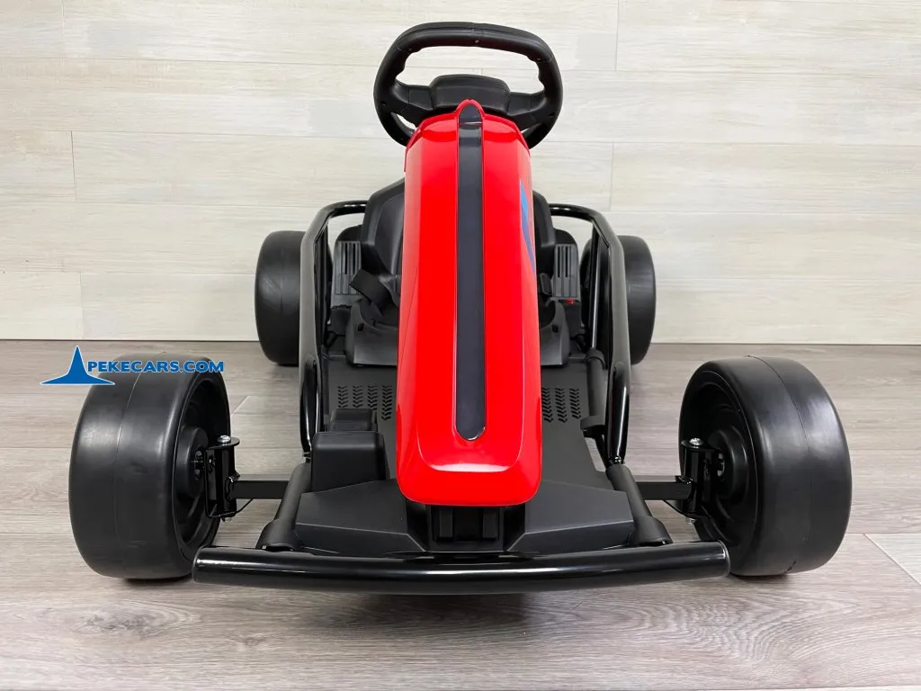Kart electrico FX-I rojo vista frontal