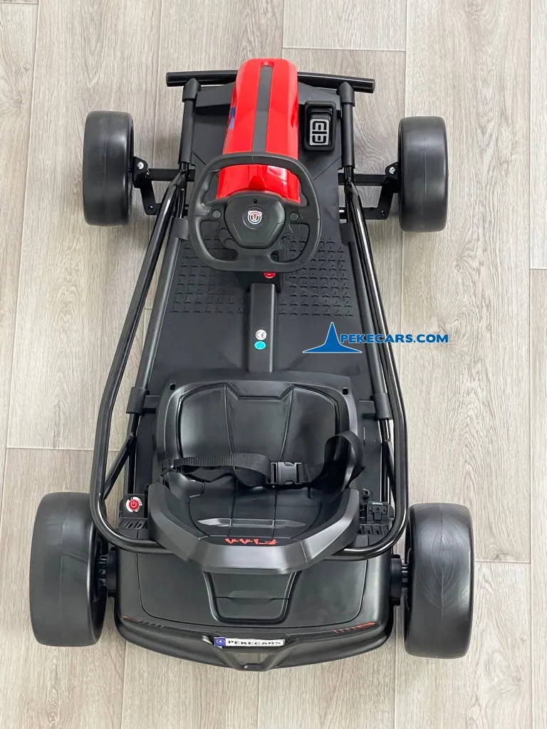 Kart electrico FX-I rojo detalle arriba