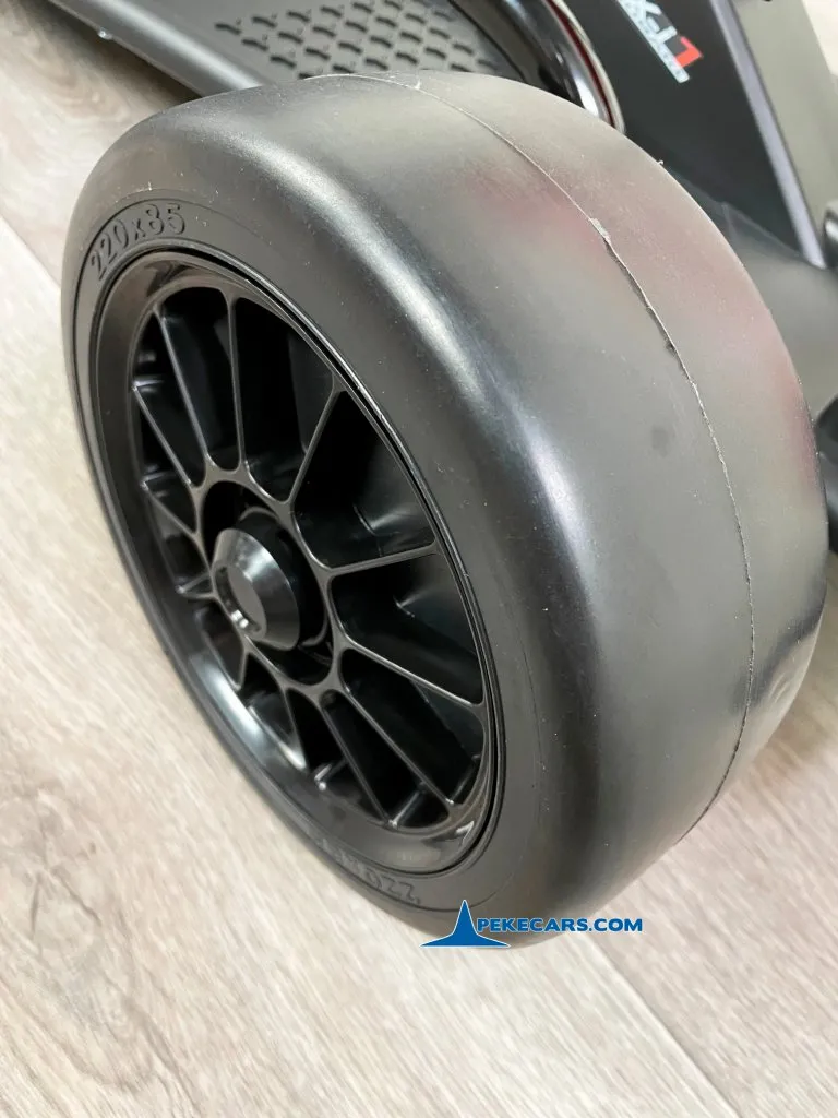 Kart electrico FX-I rojo ruedas