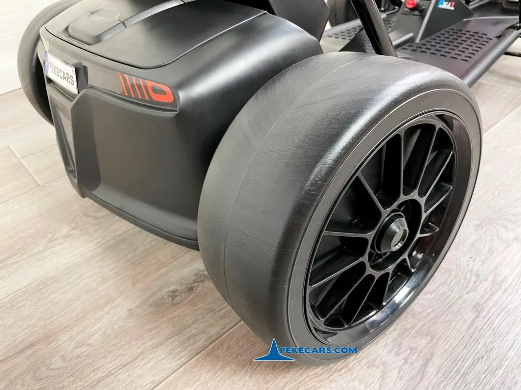 Kart electrico FX-I rojo ruedas traseras