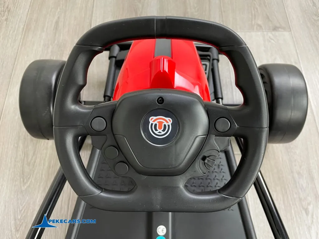 Kart electrico FX-I rojo volante