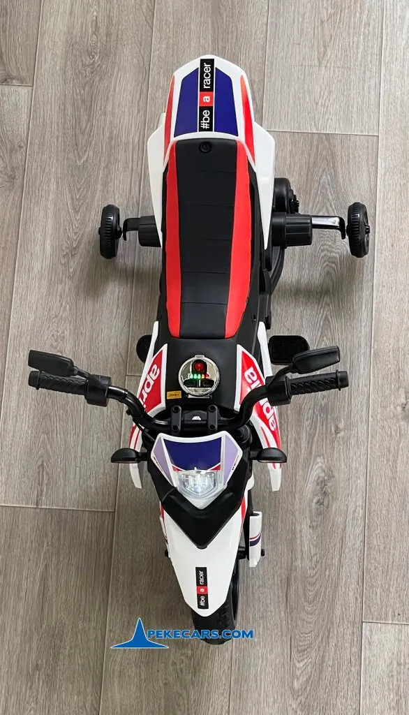 Aprilia RX 50 12V Blanca vista arriba
