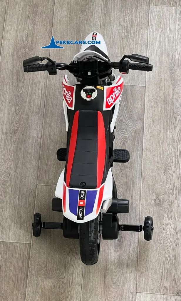 Aprilia RX 50 12V Blanca detalle arriba