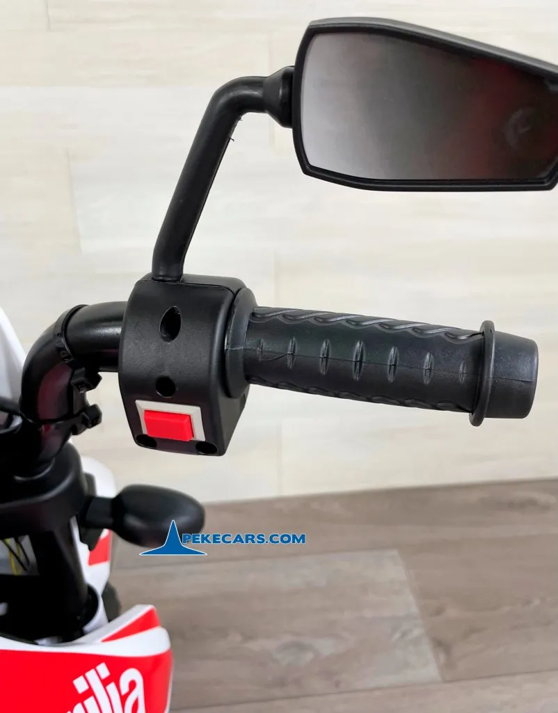 Aprilia RX 50 12V Blanca retrovisor