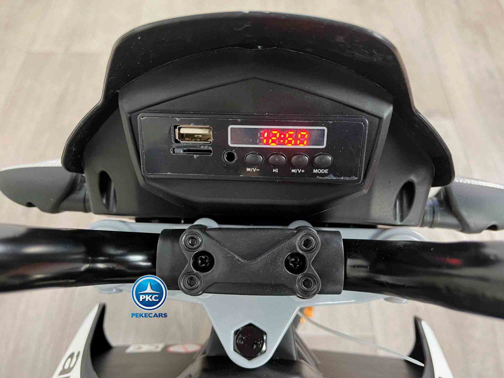 Moto aprilia dorsoduro 12v roja