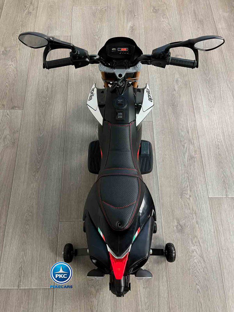 Moto aprilia dorsoduro 12v roja