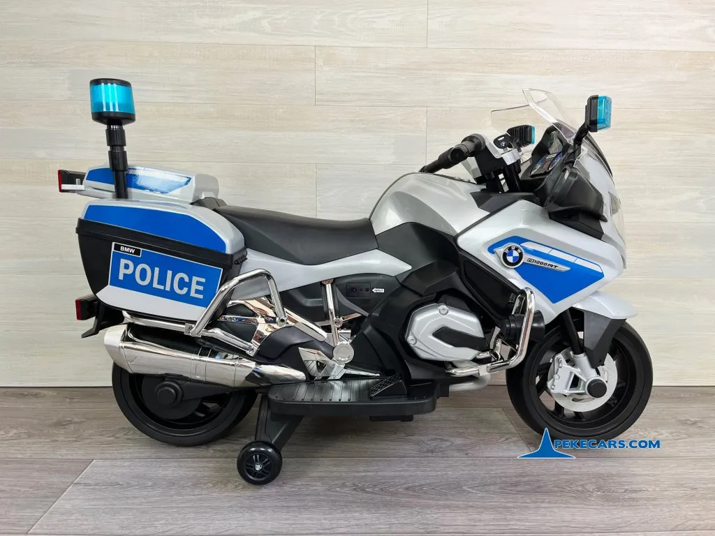 Moto de policia BMW R1200 izquierda