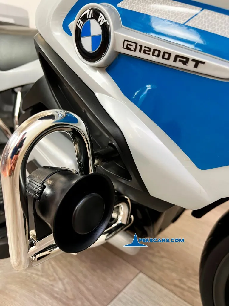 Moto de policia BMW R1200 detalles