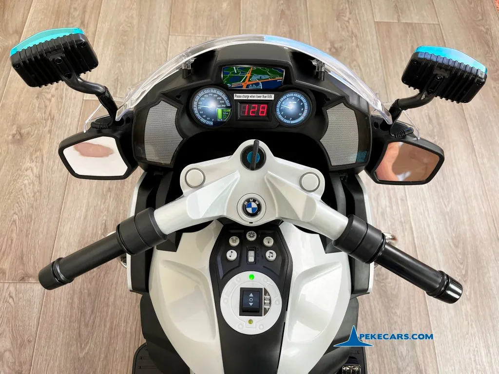 Moto de policia BMW R1200 mandos