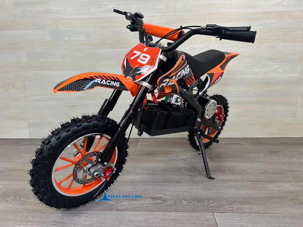Moto electrica para niños Dirk 36V 800W Naranja perspectiva