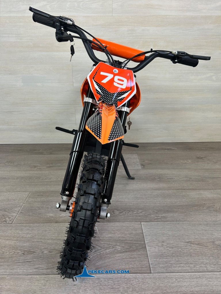 Moto electrica para niños Dirk 36V 800W Naranja frontal