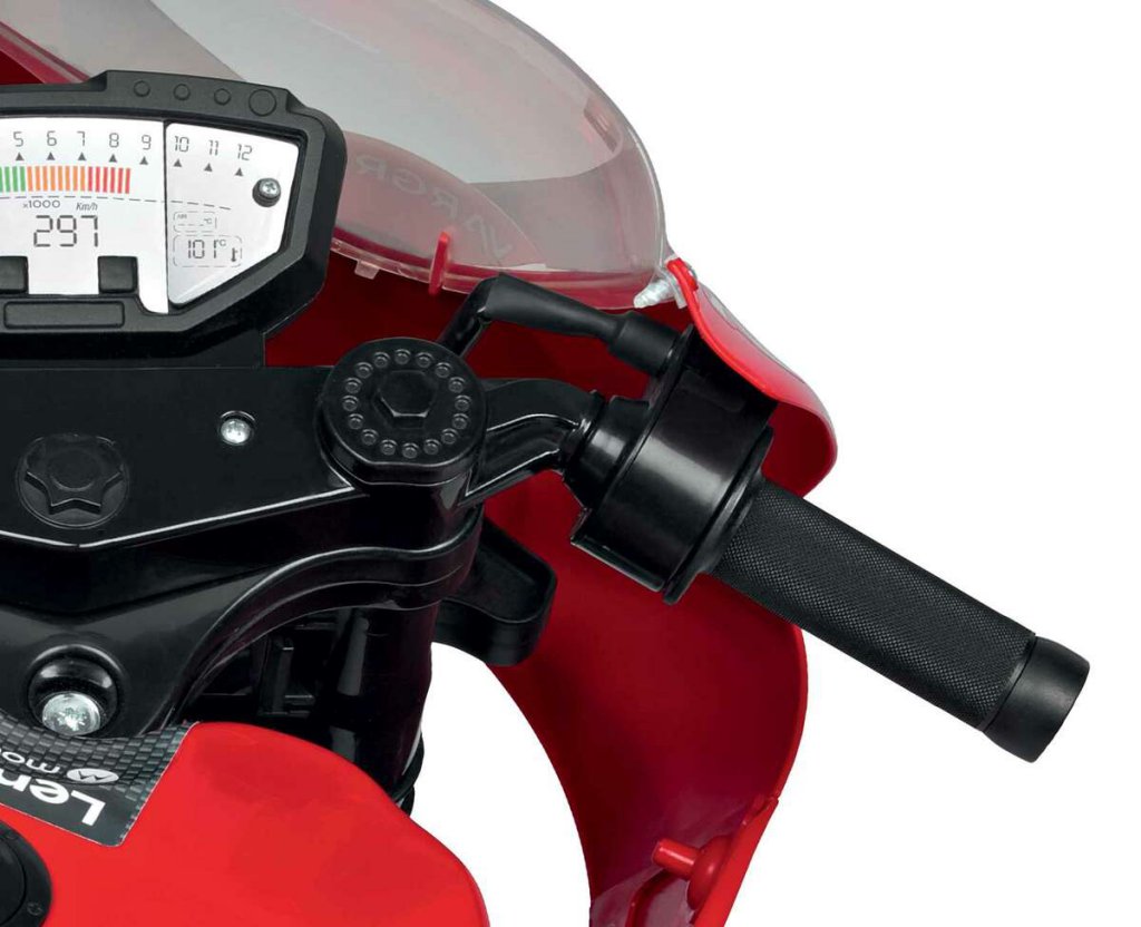 Moto Infantil Ducati GP 12V - zoom empuñadura