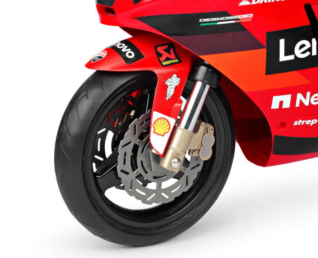 Moto Infantil Ducati GP 12V - ruedad elantera