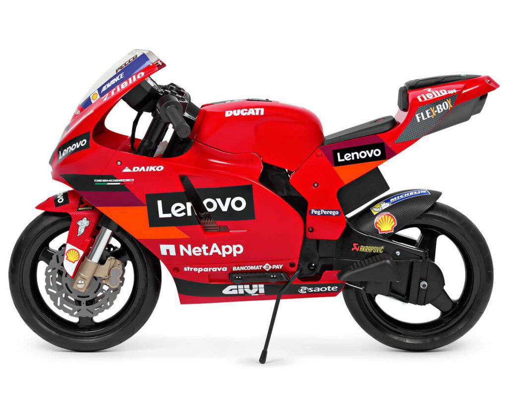Moto Infantil Ducati GP 12V - lateral