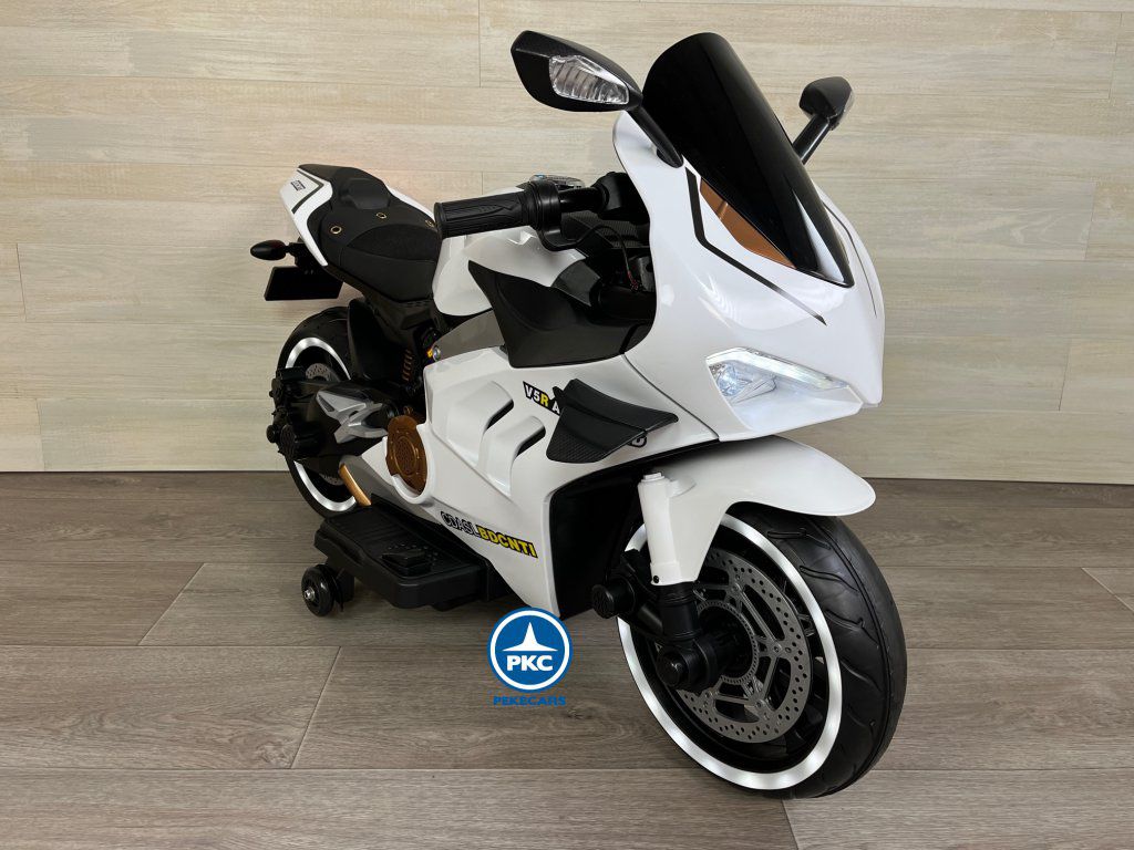 Moto Ducati Panigale V5R 12V Blanca