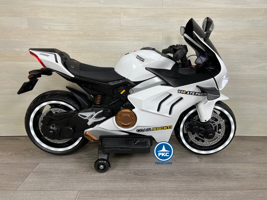 Moto Ducati Panigale V5R 12V Blanca