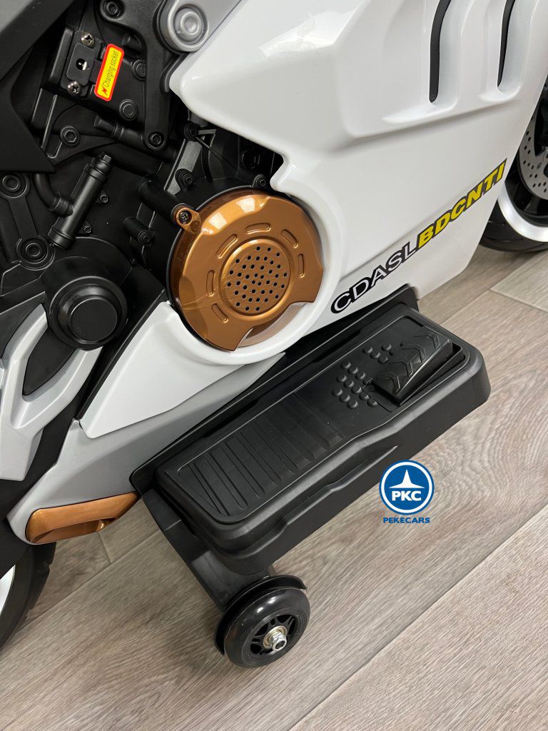 Moto Ducati Panigale V5R 12V Blanca