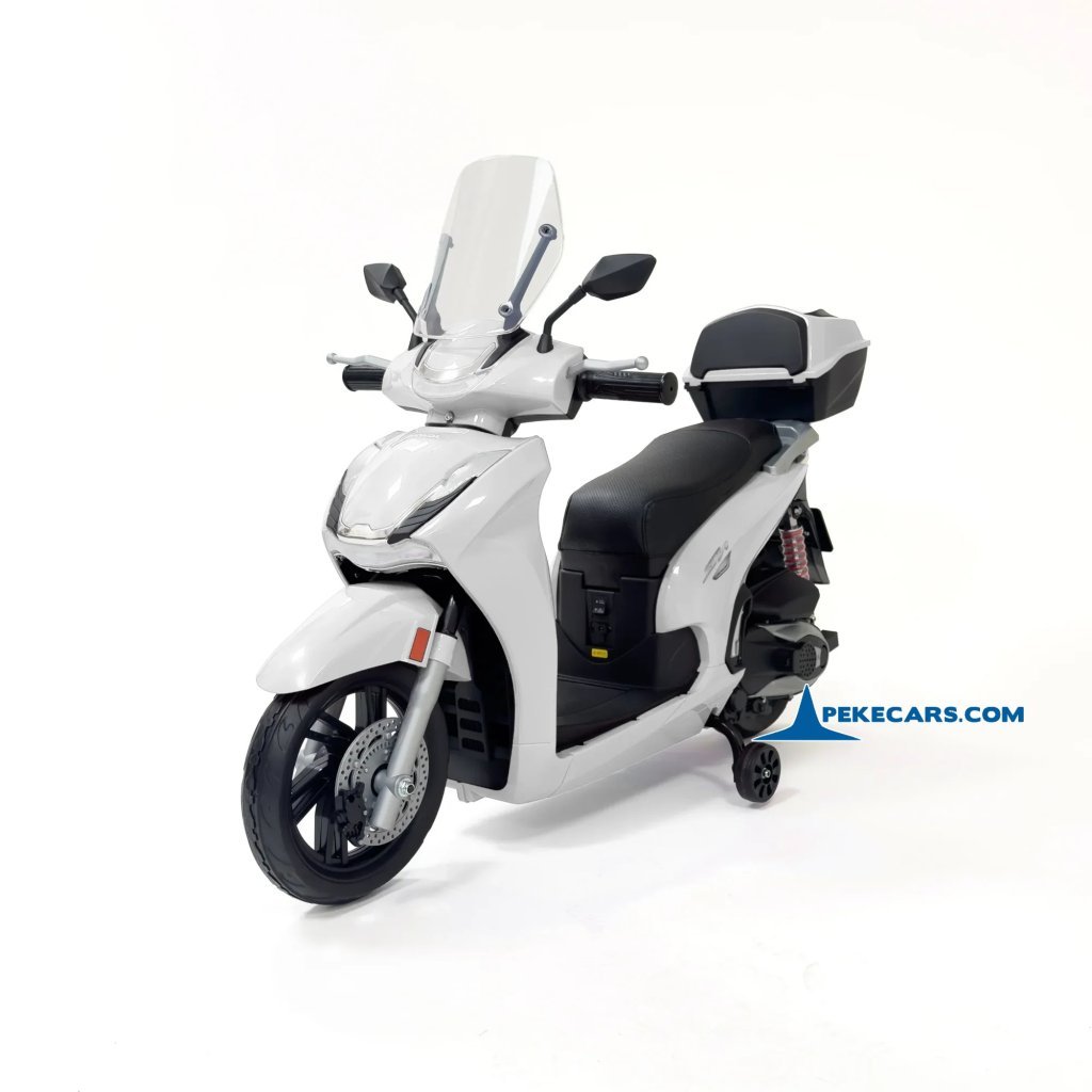 Moto Honda SH350i Blanca para niños