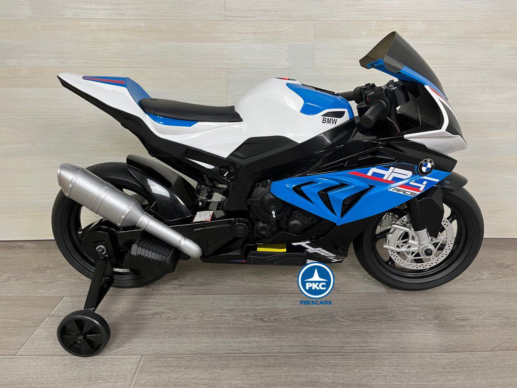 Moto eléctrica para niños BMW S1000RR AZUL