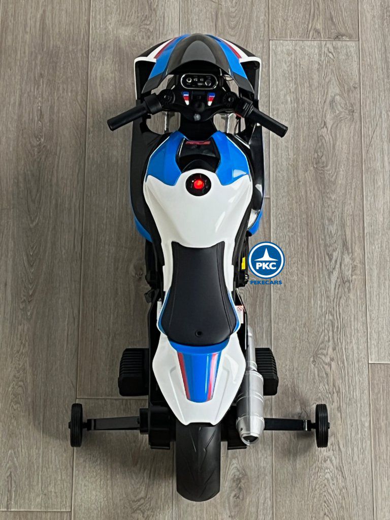 Moto eléctrica para niños BMW S1000RR AZUL