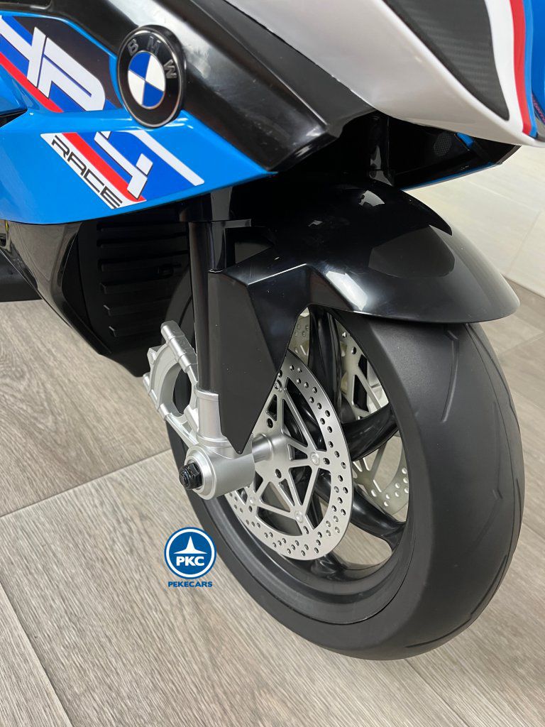 Moto eléctrica para niños BMW S1000RR AZUL