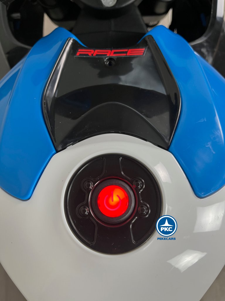 Moto eléctrica para niños BMW S1000RR AZUL