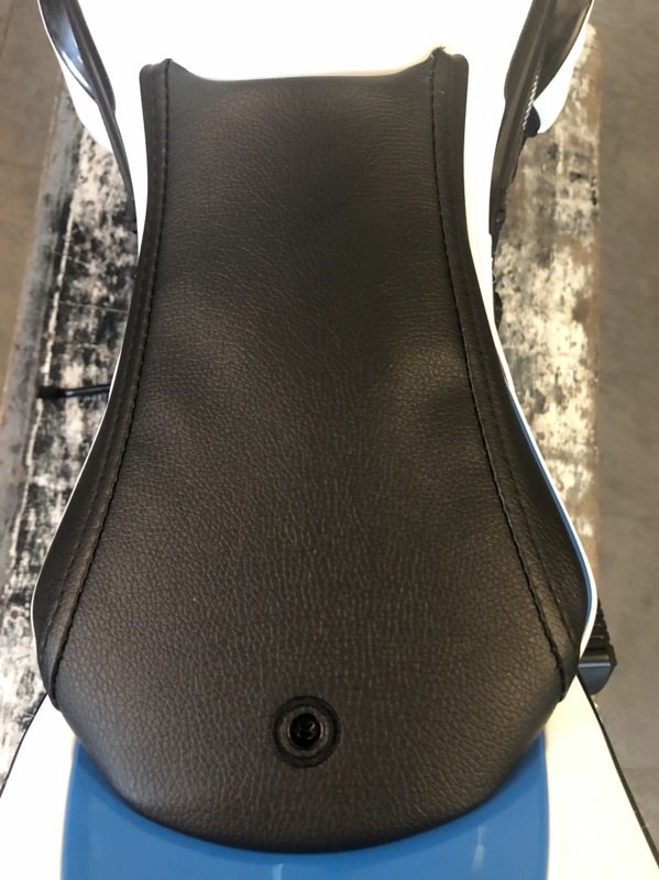 Moto eléctrica para niños BMW S1000RR BLANCA asiento