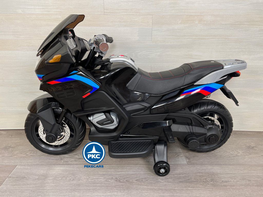 Moto eléctrica para niños BMW Style Negra 12v