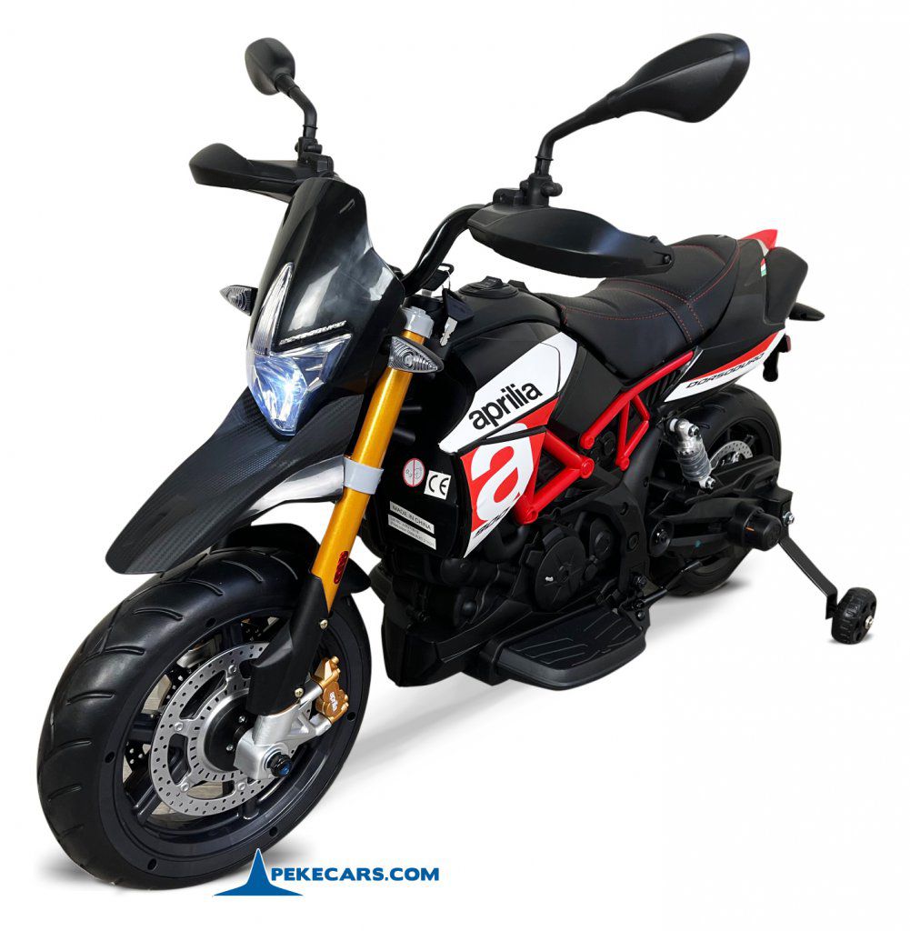 Moto aprilia dorsoduro 12v roja