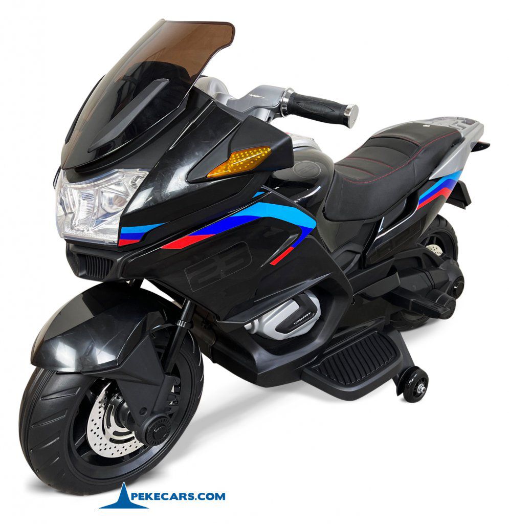 Moto eléctrica para niños BMW Style Negra