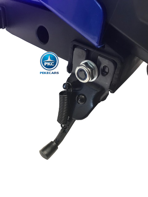 Moto de carreras estilo Ducati 24V Azul caballete