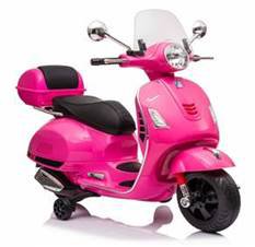 Moto Vespa GTS-S 12V rosa 3/4