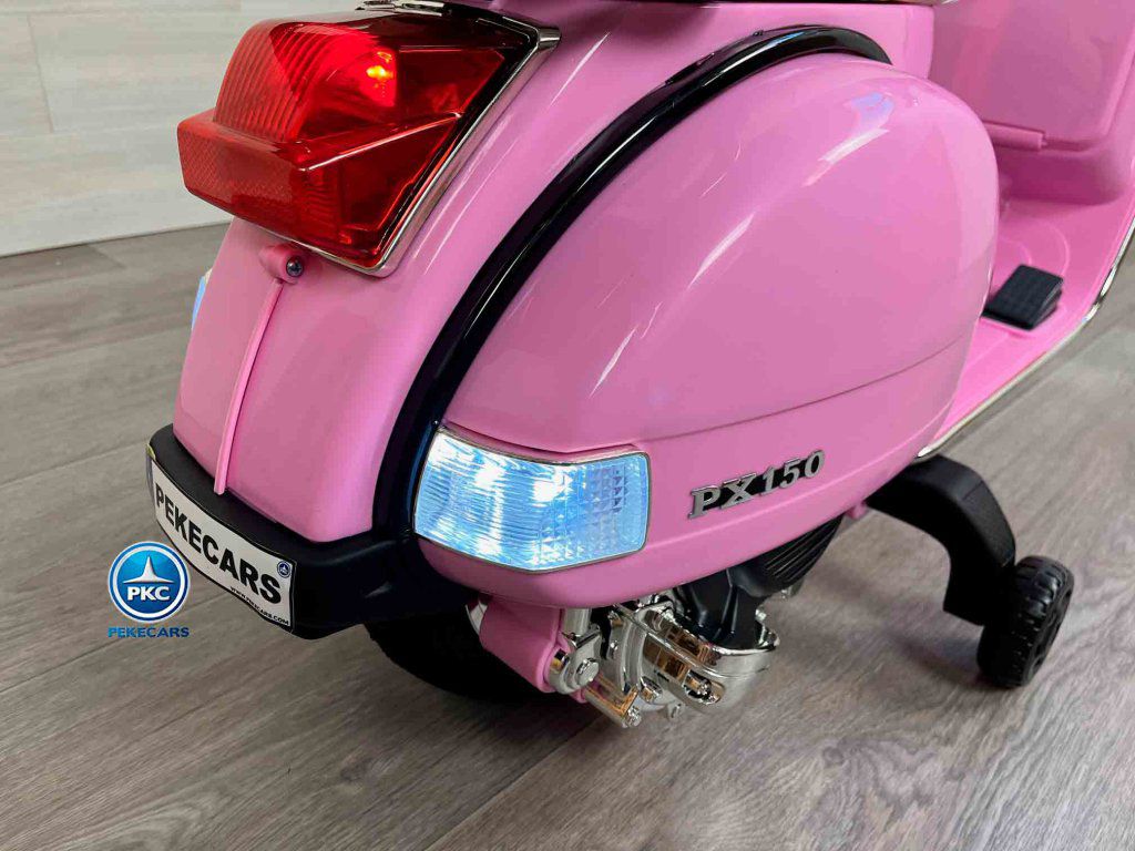 vespa rosa para niños