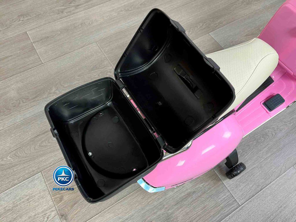 vespa rosa para niños