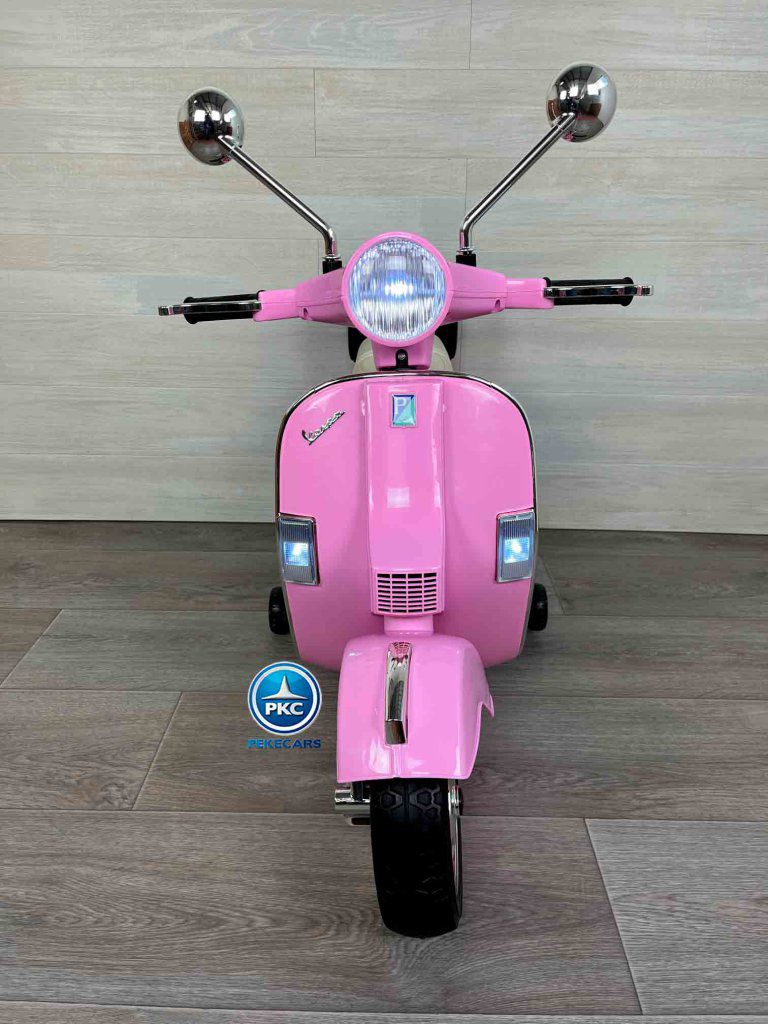 vespa rosa para niños